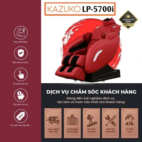 Ghế Massage Kazuko LP 5700i Ghế Massage Kazuko LP 5700i